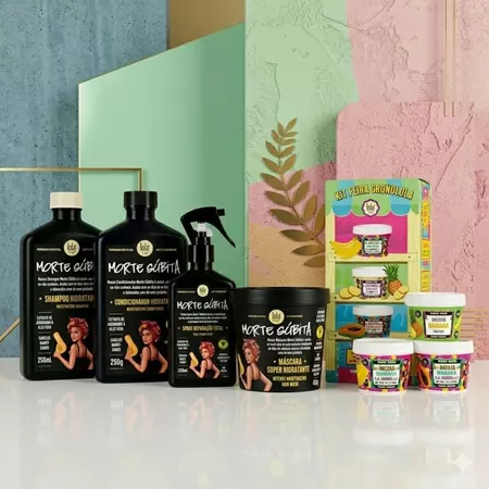 Kit Morte Subita 4 Produtos + Kit Ghee 3x100g Cronograma - Vista completa