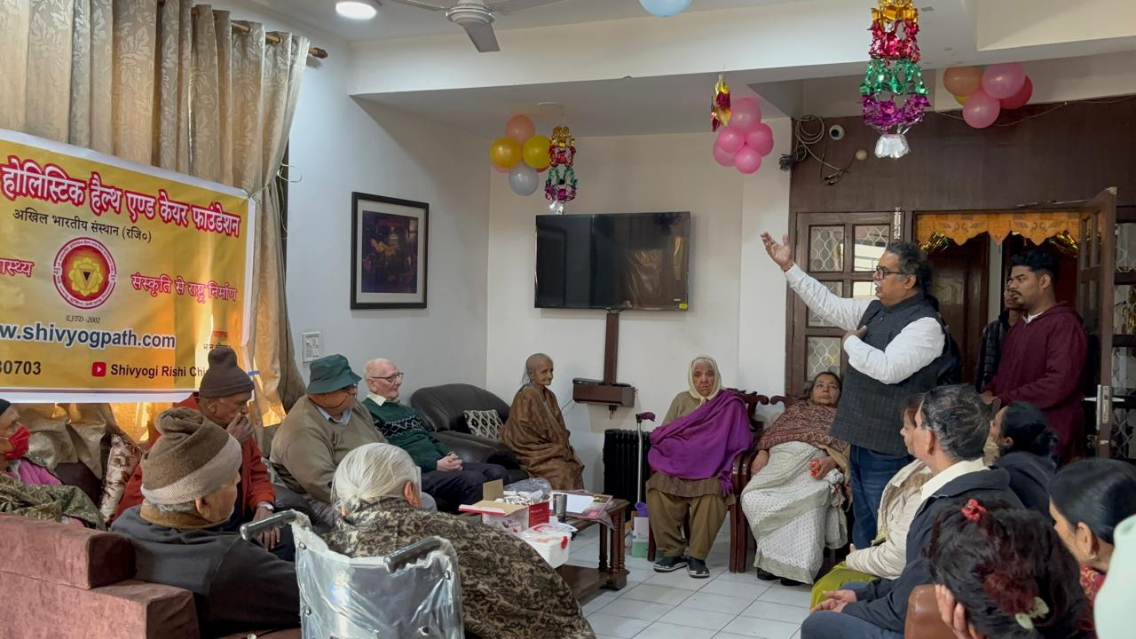 Community engagement session with seniors