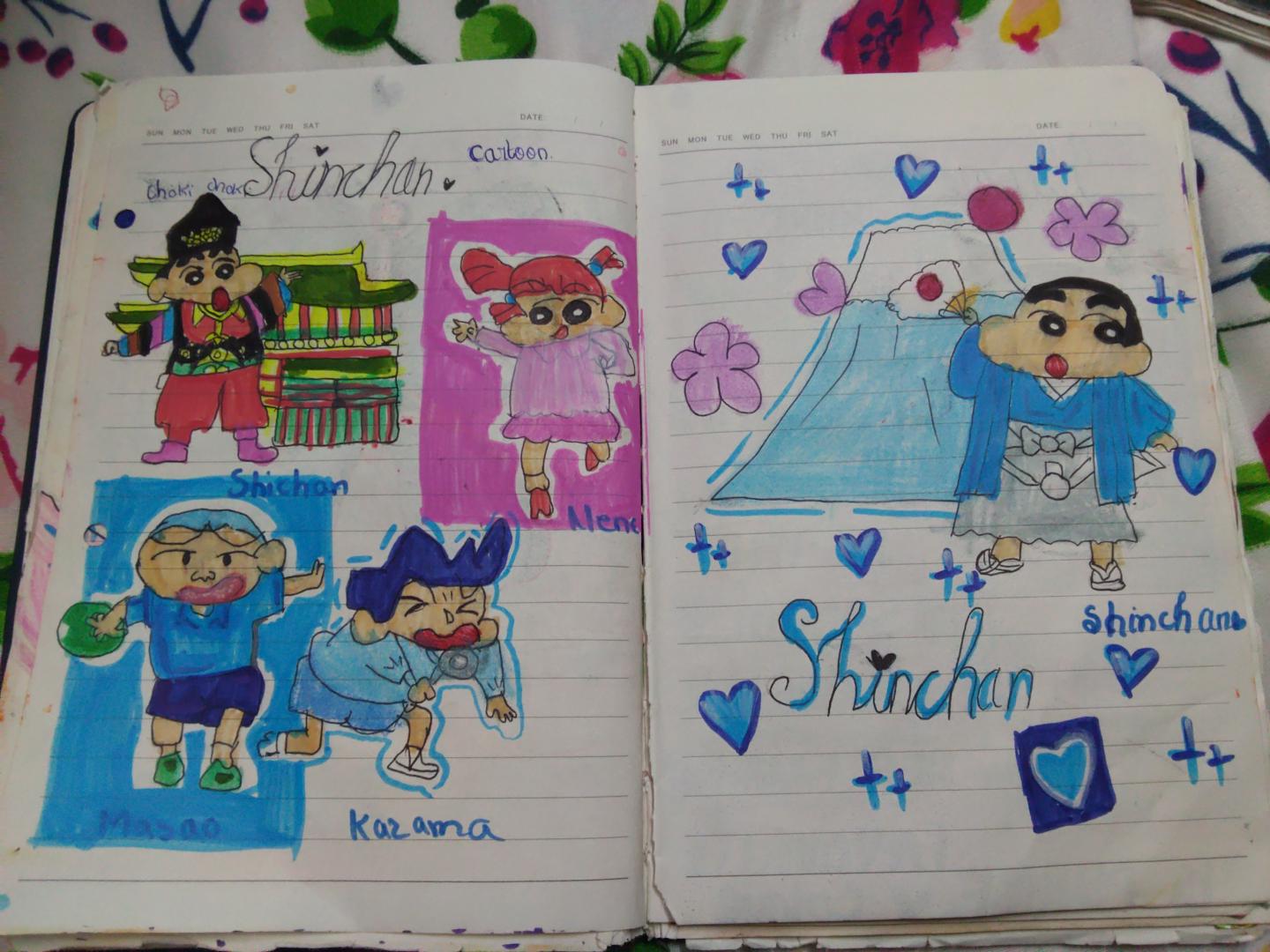 Shinchan Sketchbook
