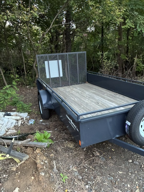 Utility Trailer High Side available for rent in Hillsborough NJ - High Side Utility Trailer with 1,900 lbs payload capacity