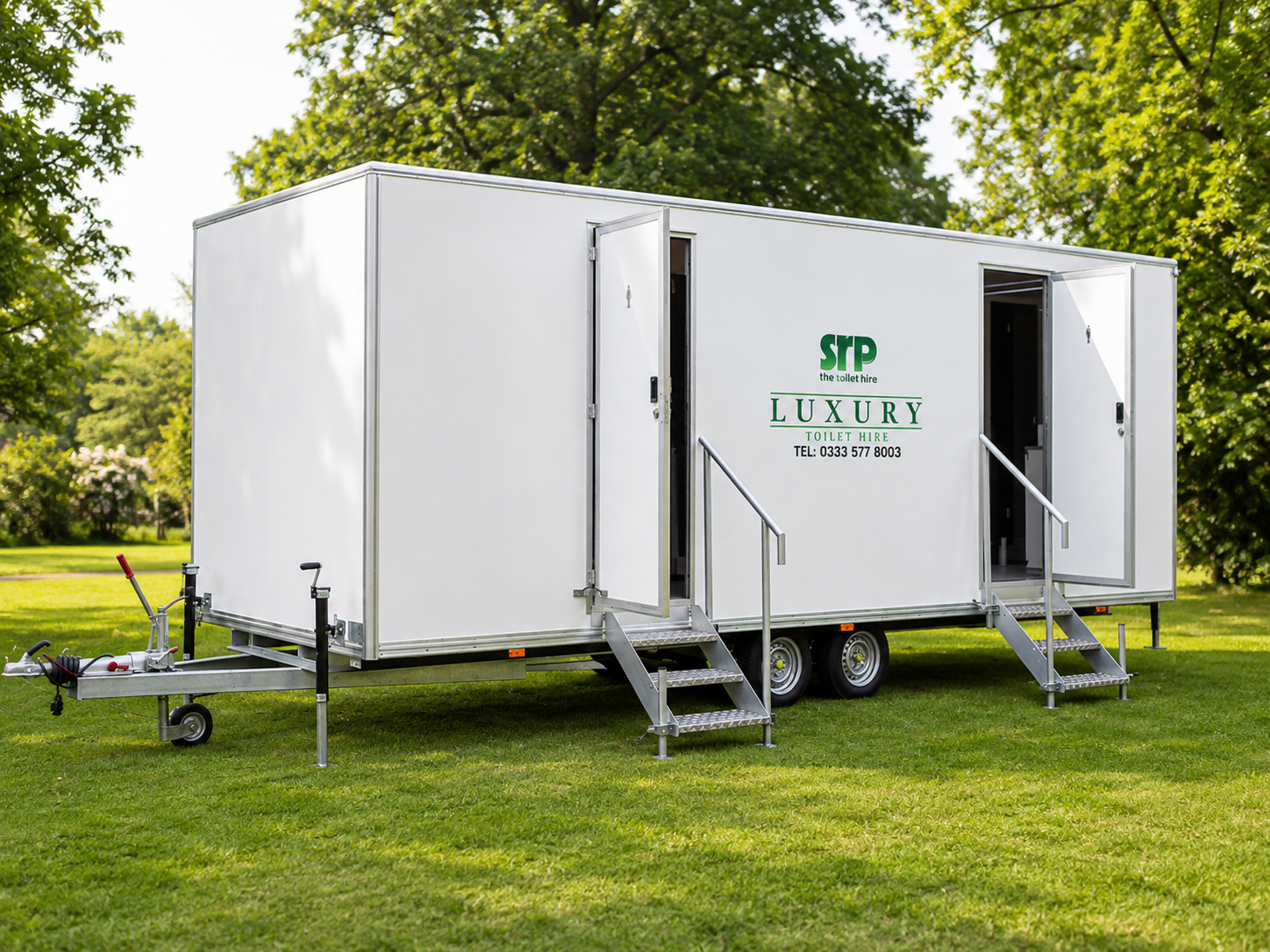 2+1 Toilet Trailer