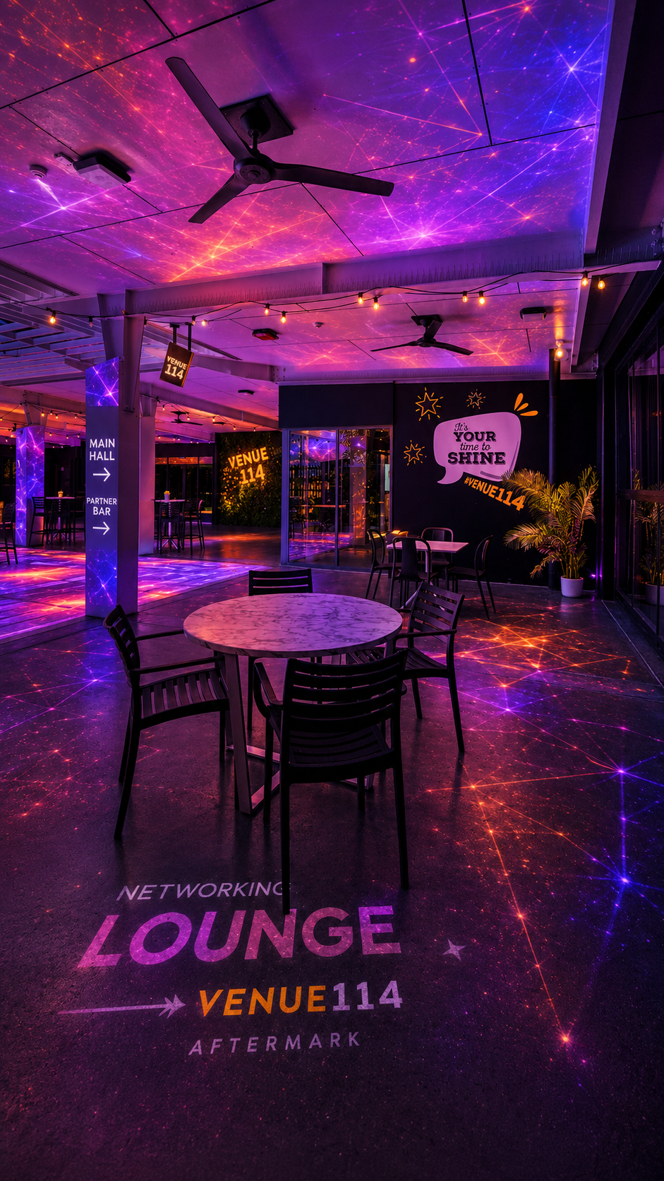 Venue 114 — Networking Lounge