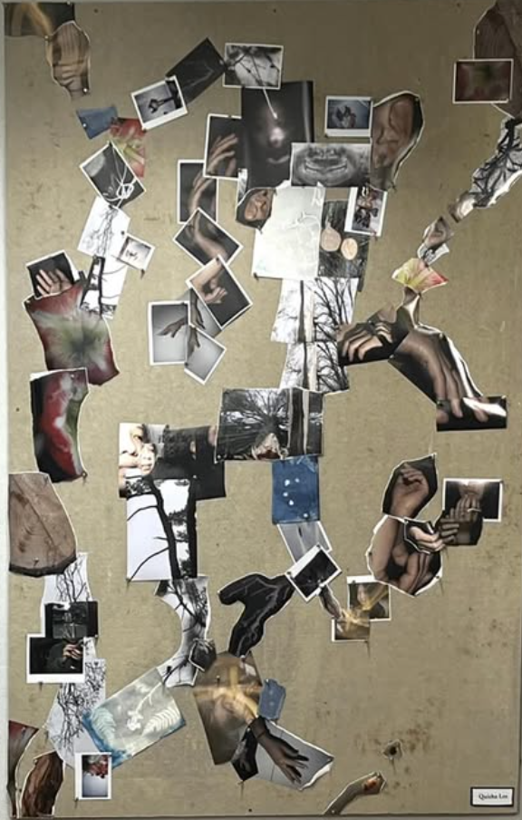 With Wood - Collage Detail