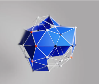 Blue Geometric Network Structure