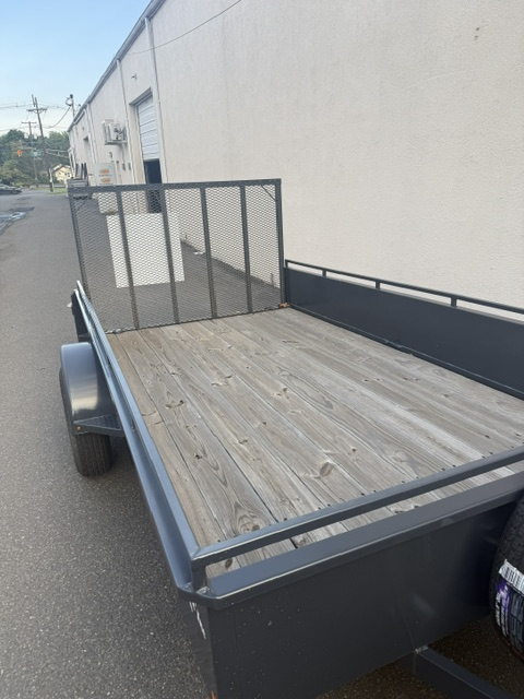 Utility Trailer High Side - Detail view 2 - Premium rental option in Hillsborough Somerset County NJ