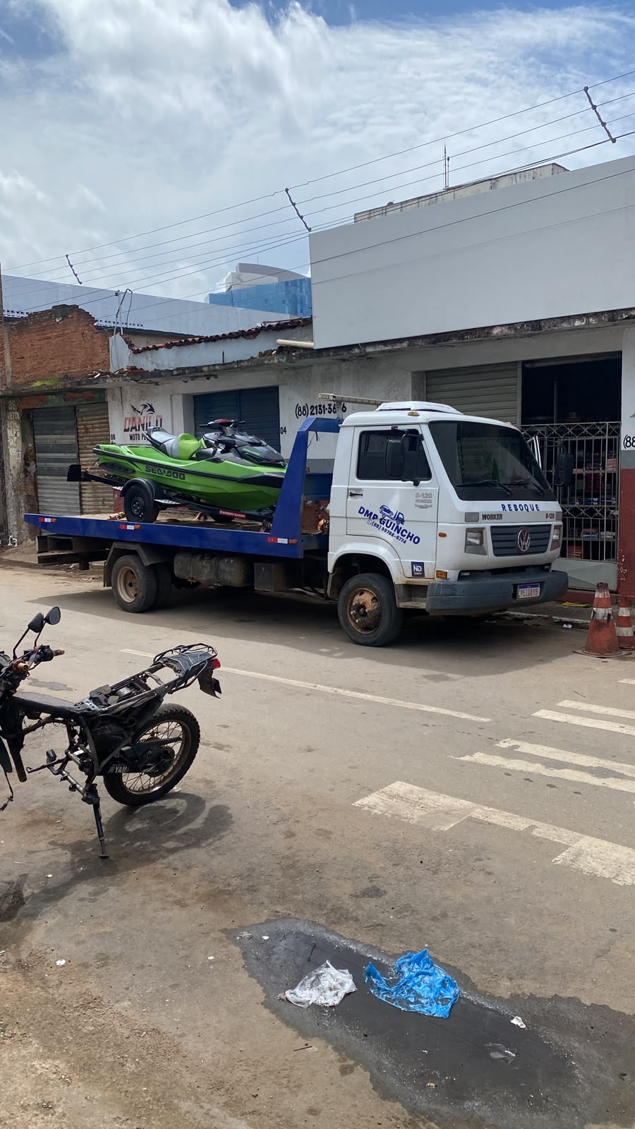 Guincho DMP realizando atendimento 9