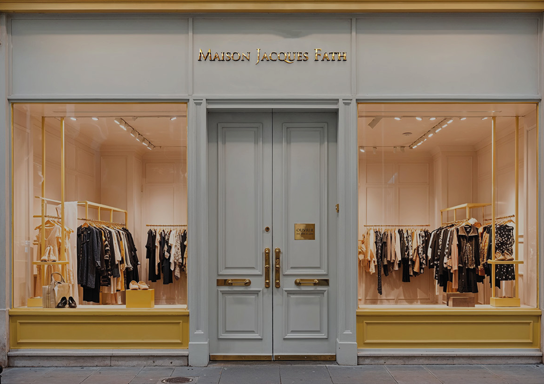 Maison Jacques Fath Paris boutique storefront
