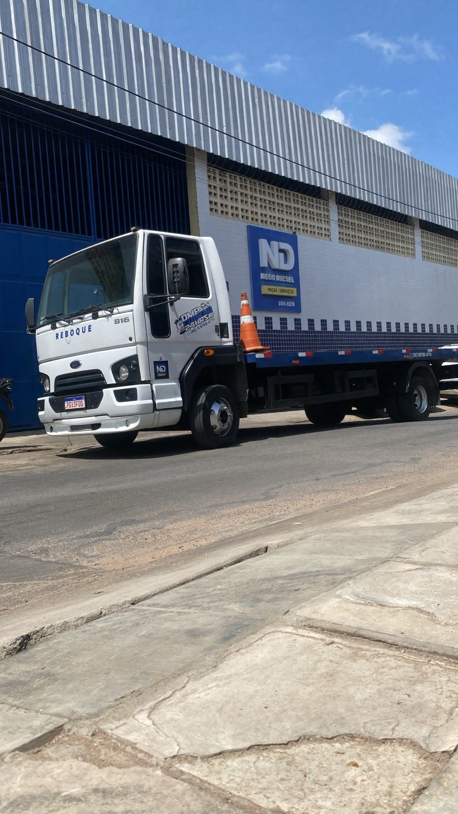 Guincho DMP realizando atendimento 10