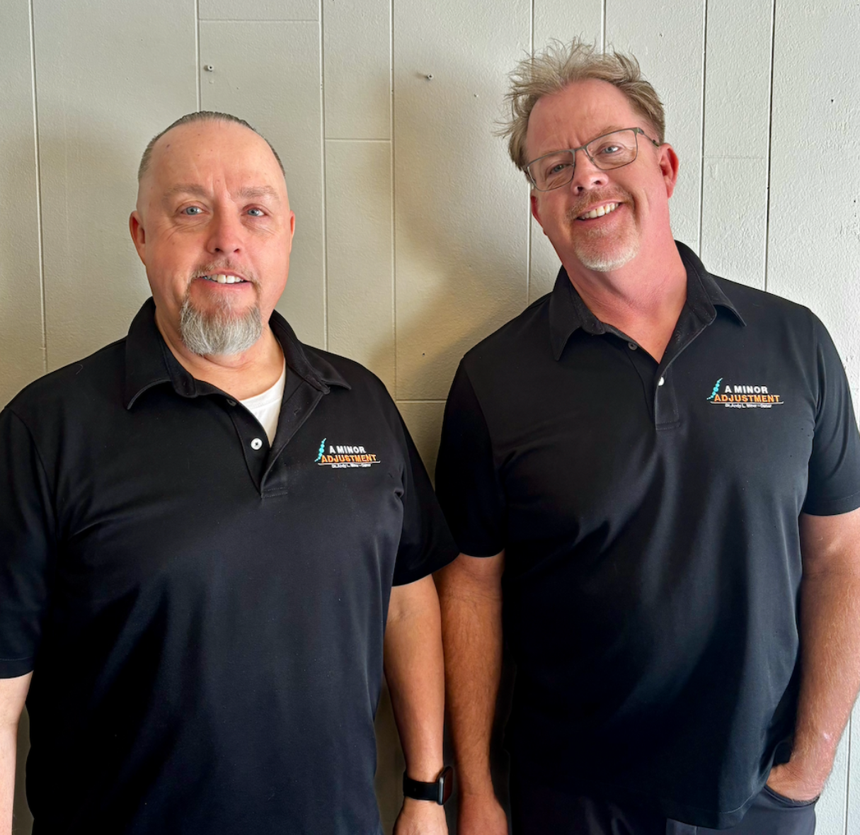 Dr. Andy Minor and Dr. Cary Minor - A Minor Adjustment Team