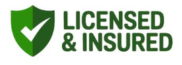 Licensed and insured badge