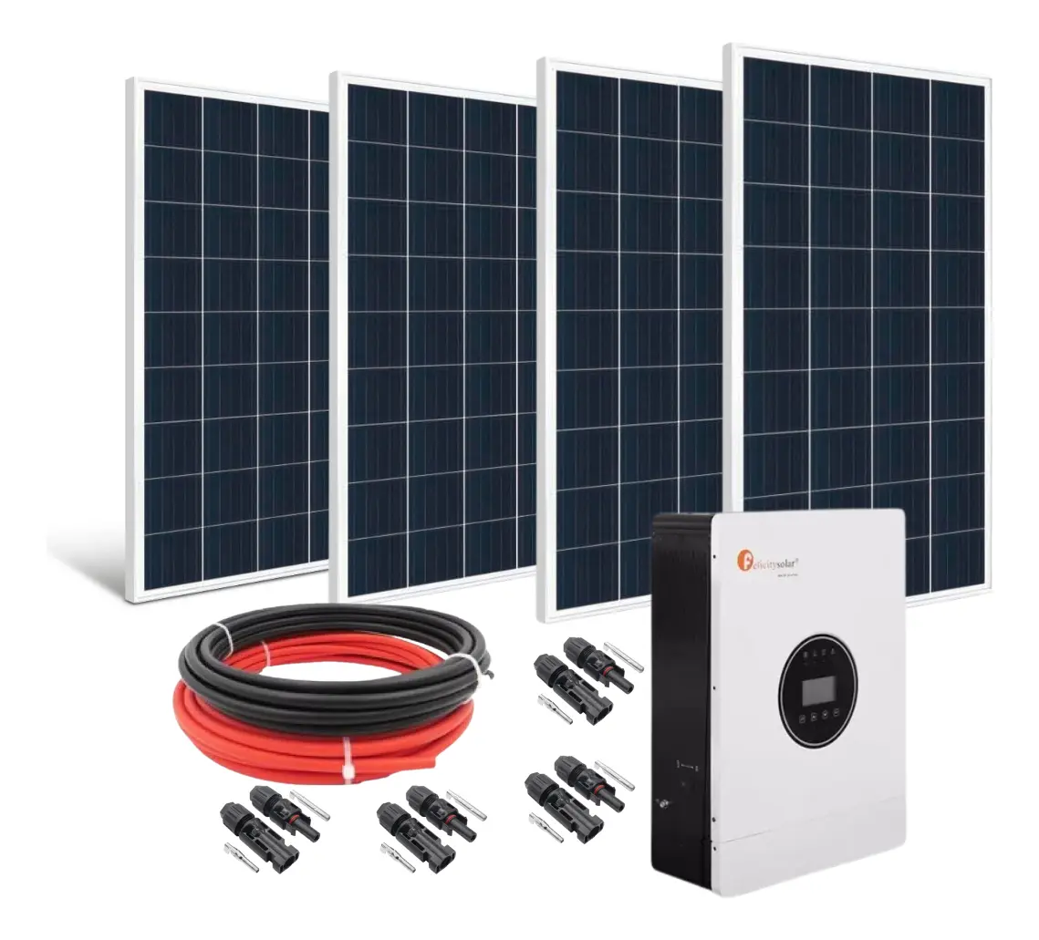 Kit Energia Solar Off-Grid 640W