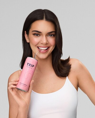 TRIP wellness drink campaign