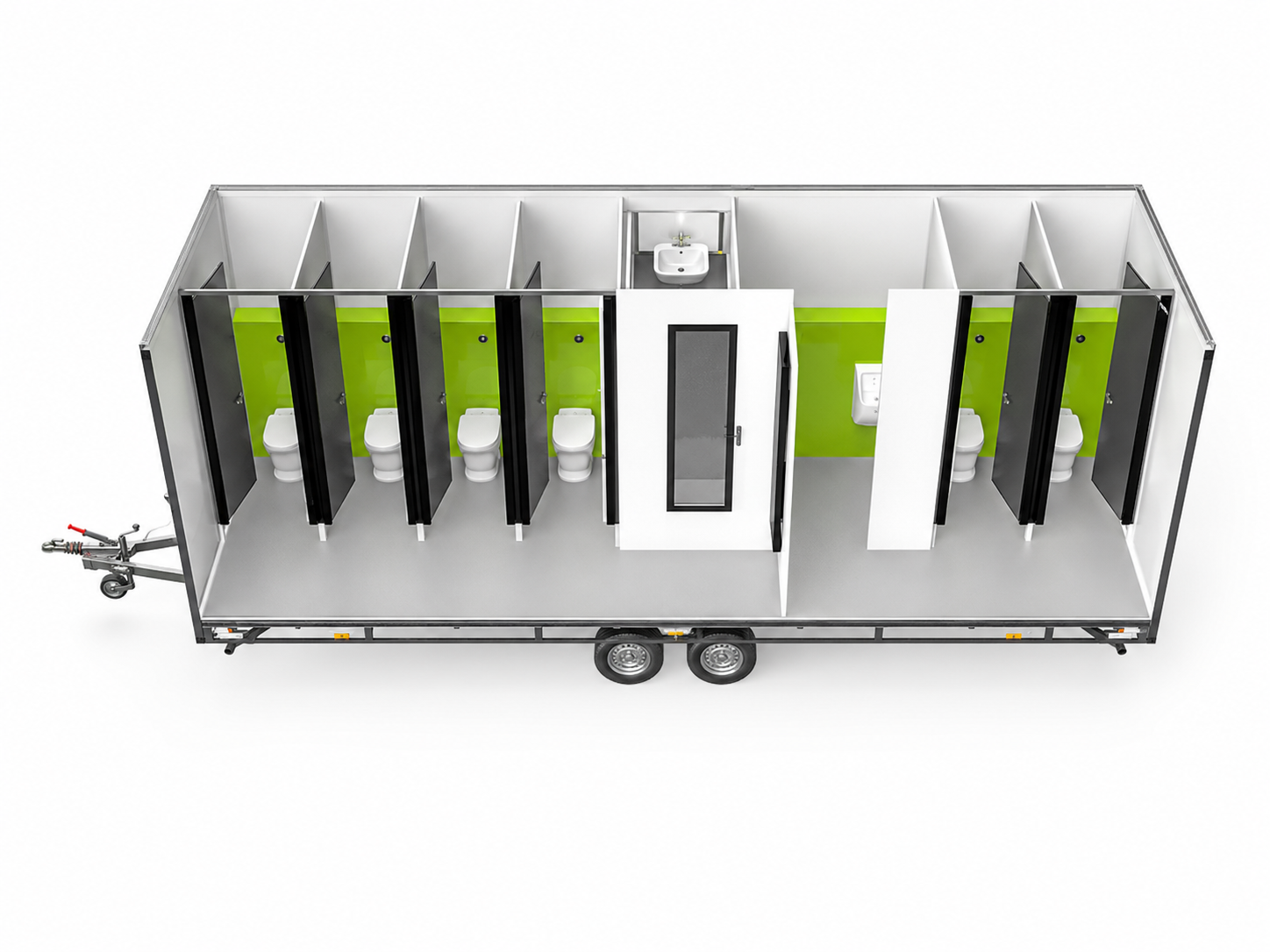 4+2 Toilet Trailer