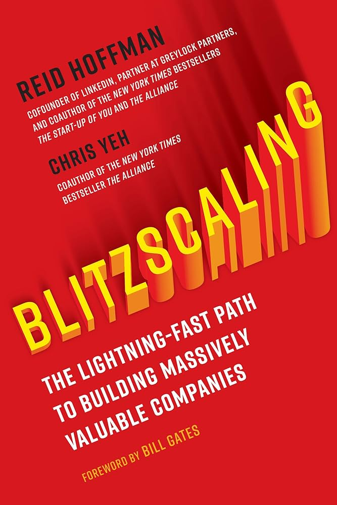 Cover of Blitzscaling