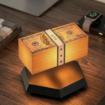 Magnetic Levitation Money Lamp