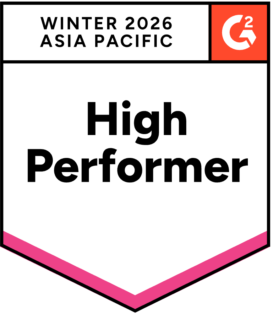 G2 Winter 2026 High Performer Asia Pacific
