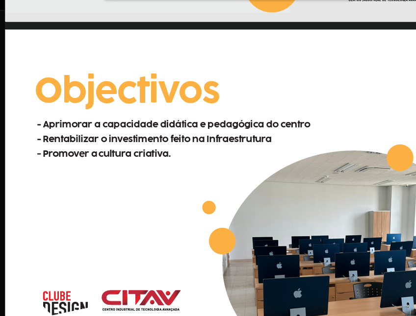 Sala de aulas CITAV