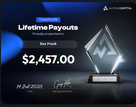 $2,457 Alpha Capital
