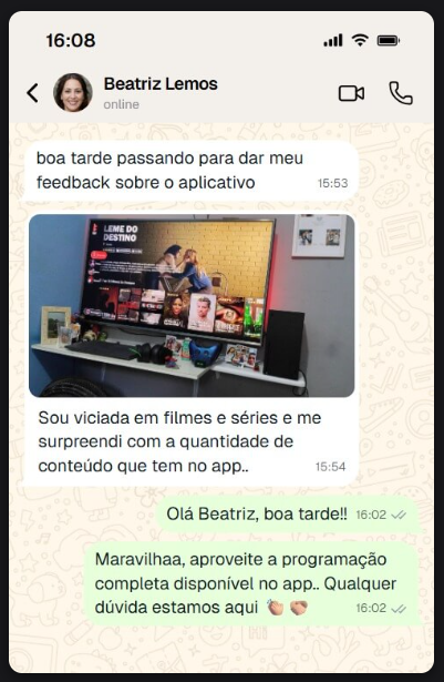 Avaliação de Beatriz Lemos