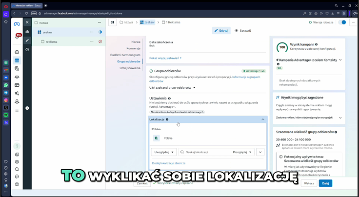 Miniaturka video - system pozyskiwania klientów z reklam