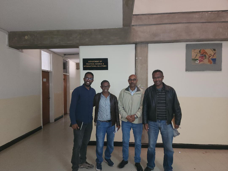 EPSIRA leaders at the Department of Political Science and International Relations
