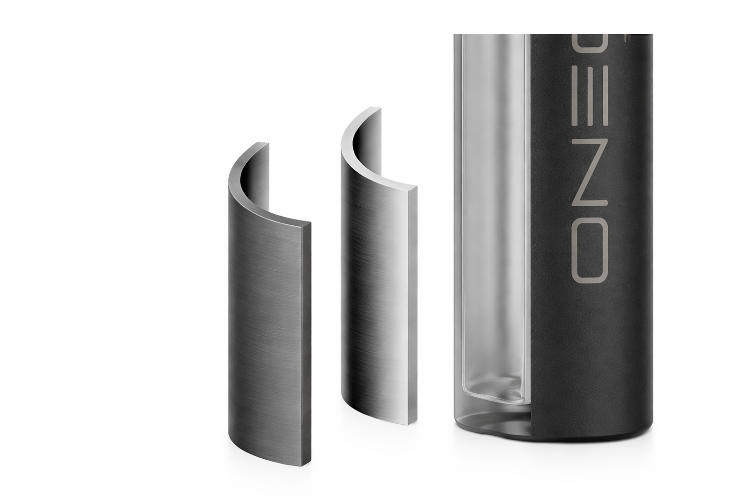 ONE80 bottle cross-section showing double wall stainless steel construction