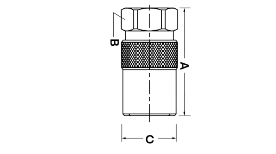 Sub Assemblies V-series dimensional diagram