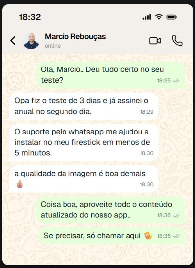 Avaliação de Marcio Rebouças