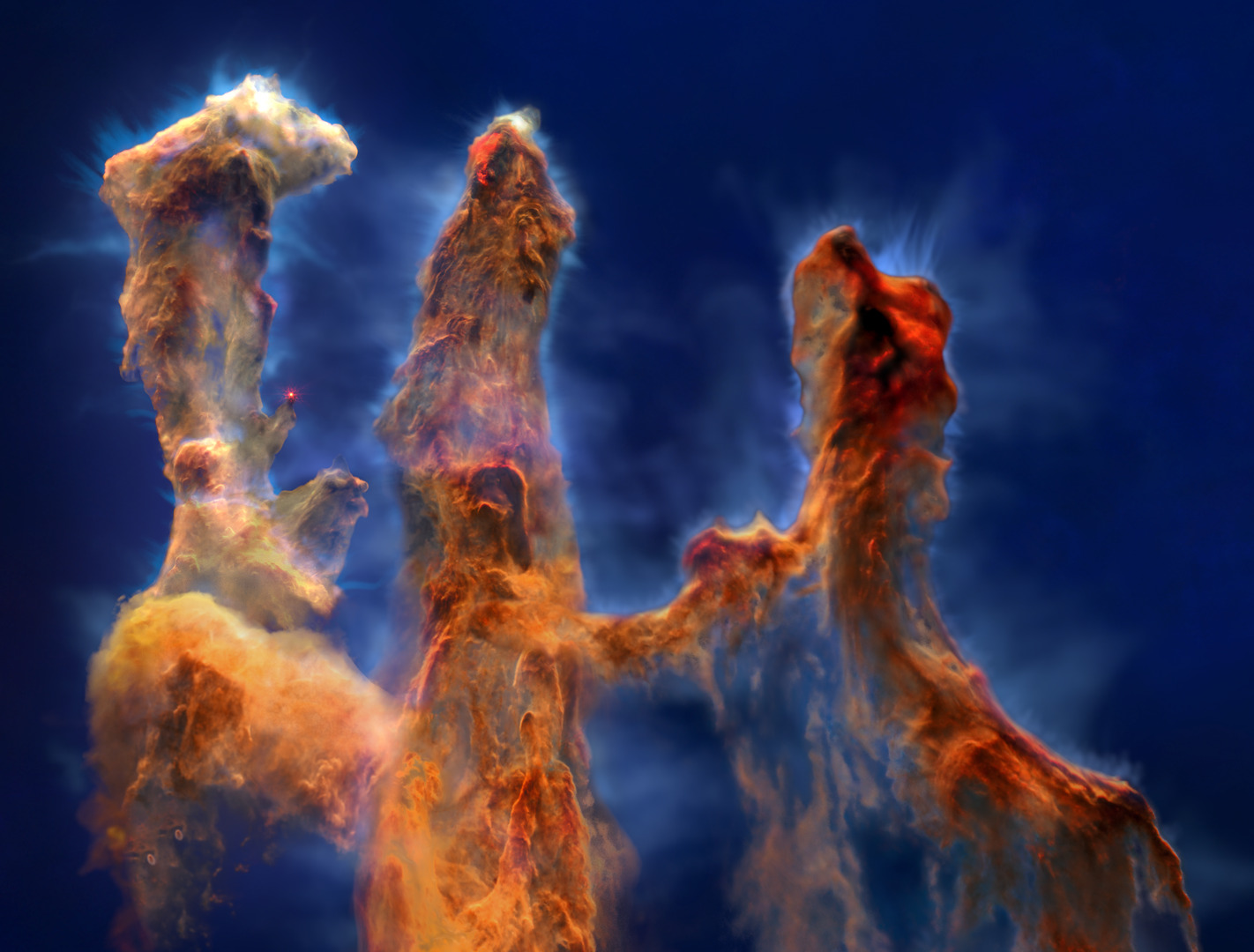 Pillars of Creation nebula