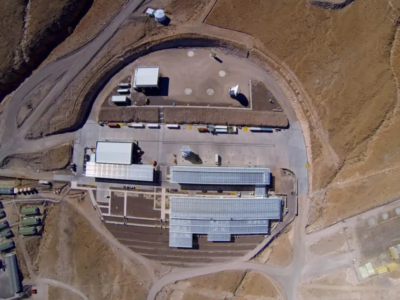 Atacama Desert solar farm