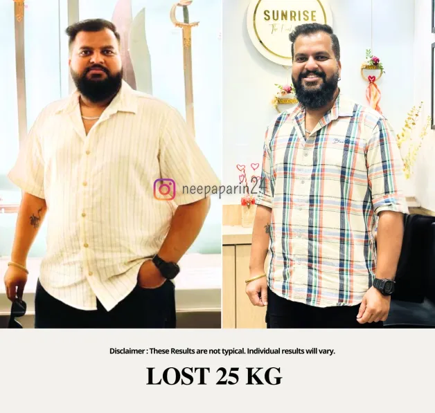 Lost 25 KG