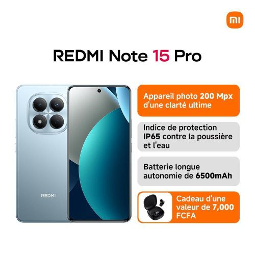 Xiaomi Redmi Note 15 Pro 256 Go