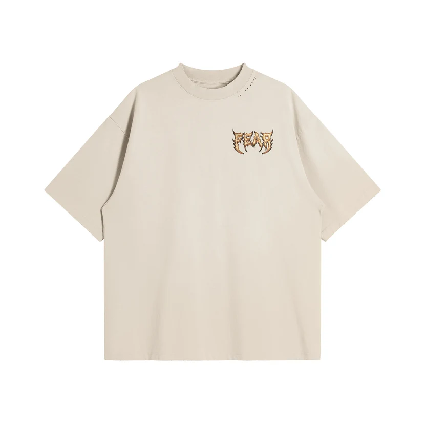FEAR Halloween Tee - Cream