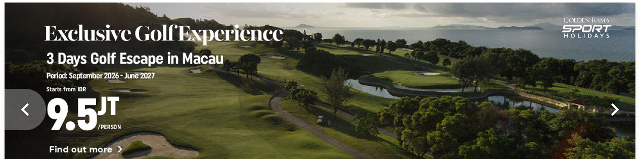 3 Days Golf Escape in Macau
