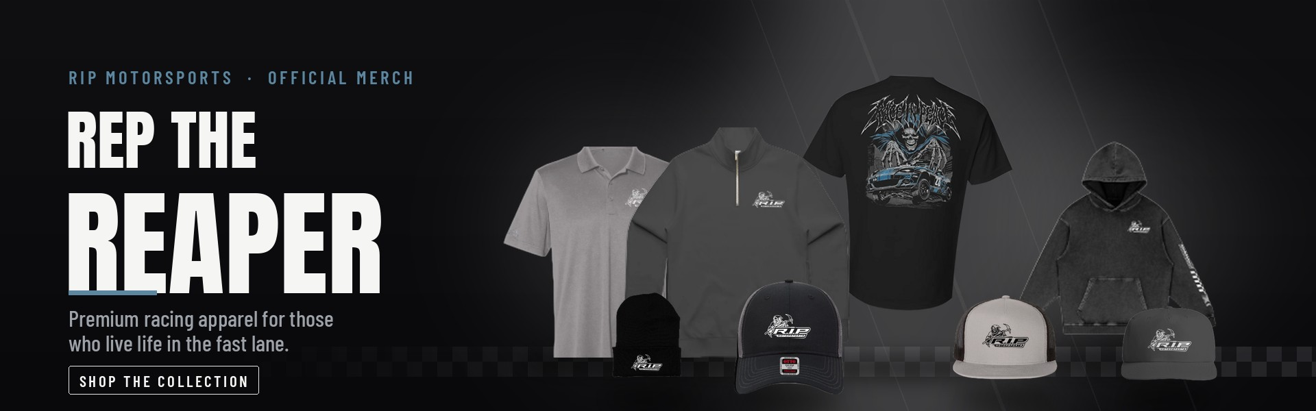 Rep the Reaper - Official RIP Motorsports Merch
