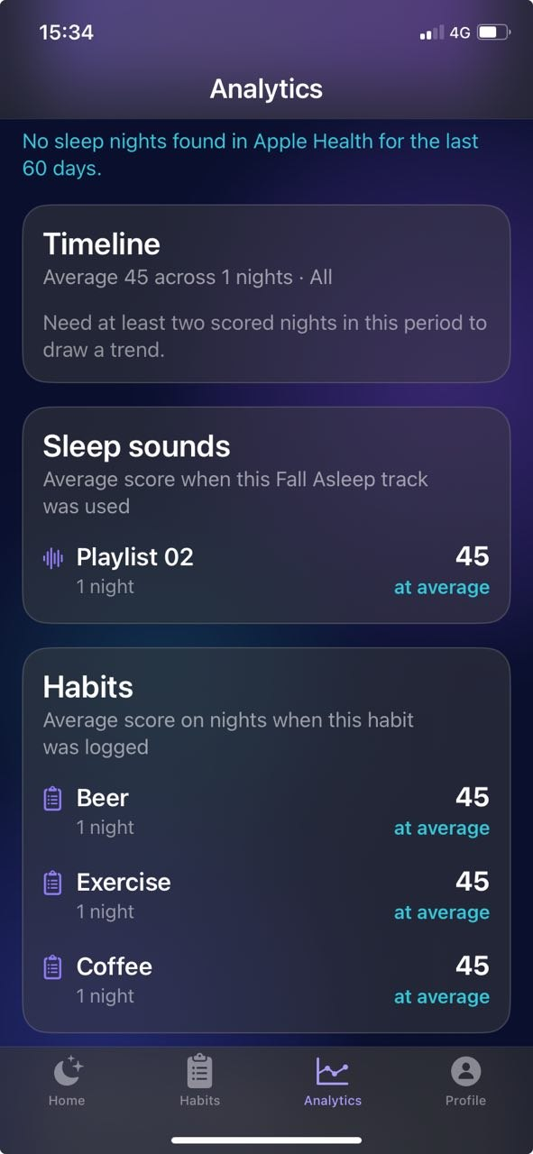 Sleep Analytics