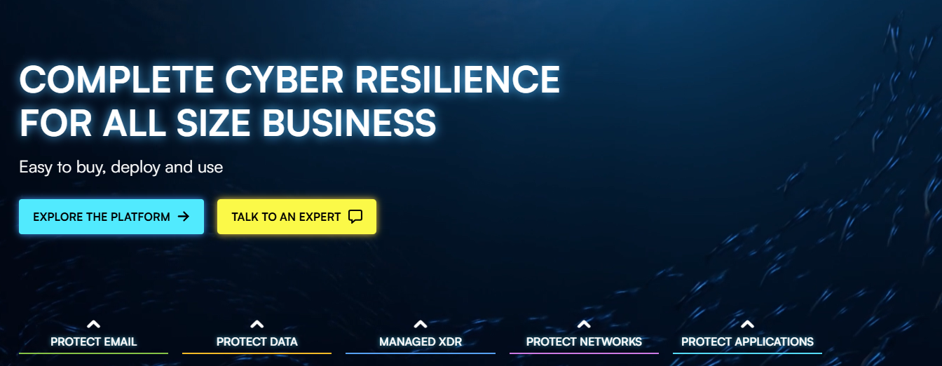 Barracuda Networks homepage