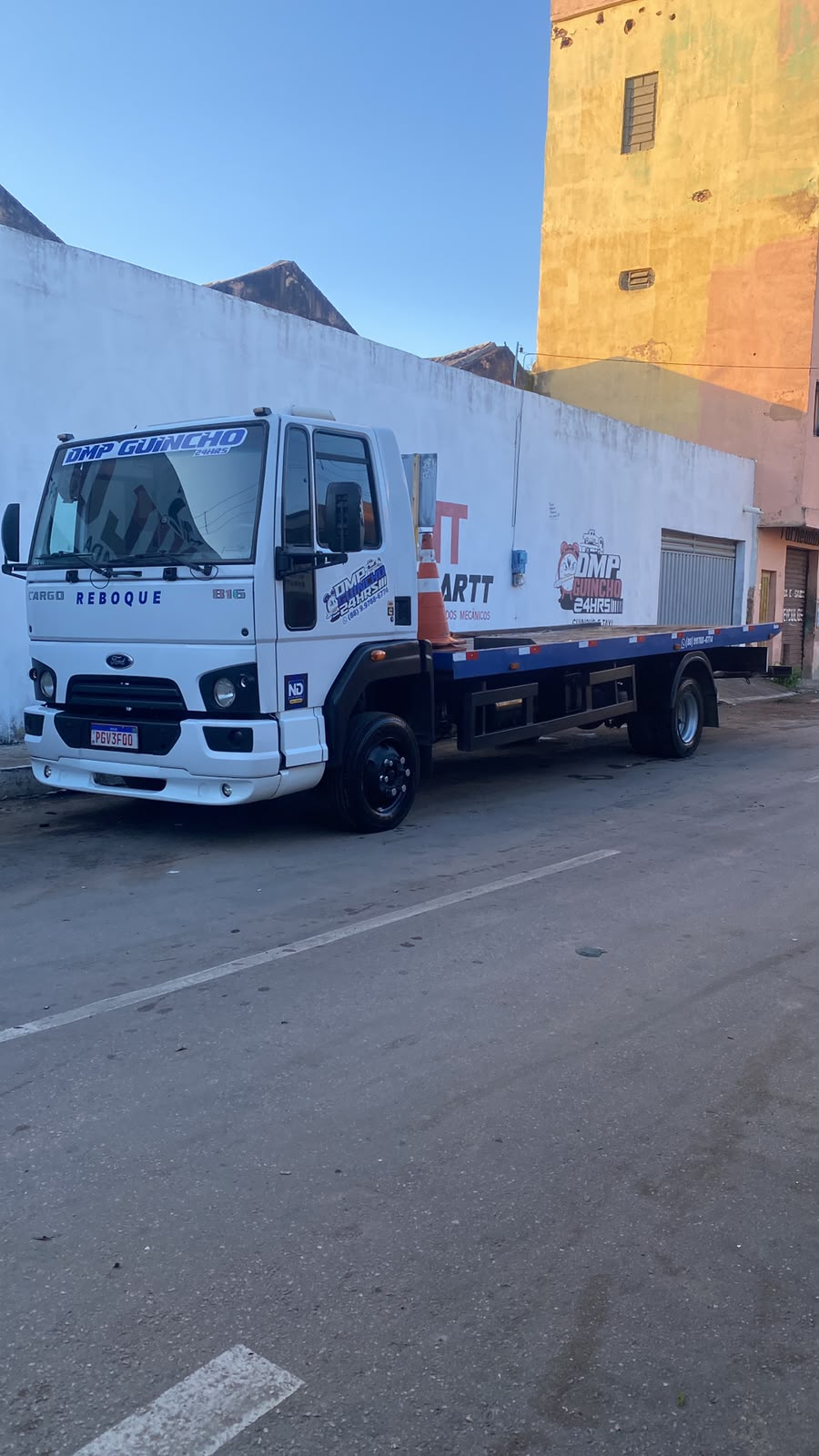 Guincho DMP realizando atendimento 12