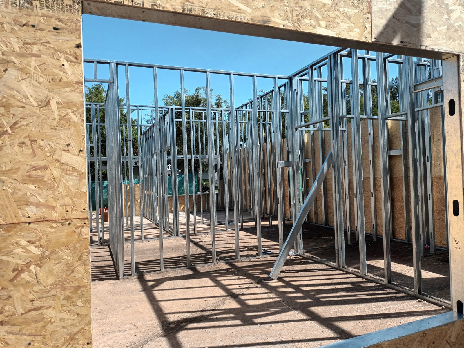 Steel framing residencial