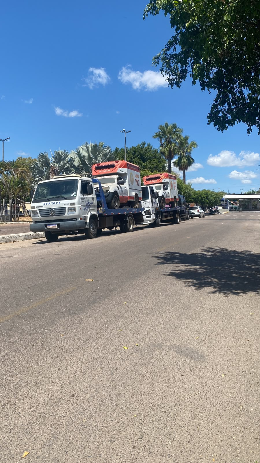 Guincho DMP realizando atendimento 11