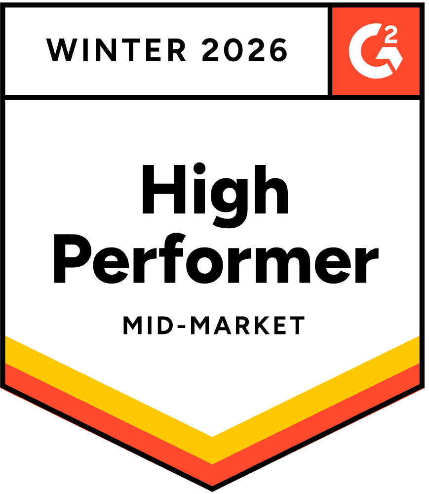 G2 Winter 2026 High Performer Mid-Market