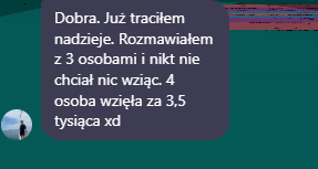 4 osoba wziety za 3.5 tysiaca