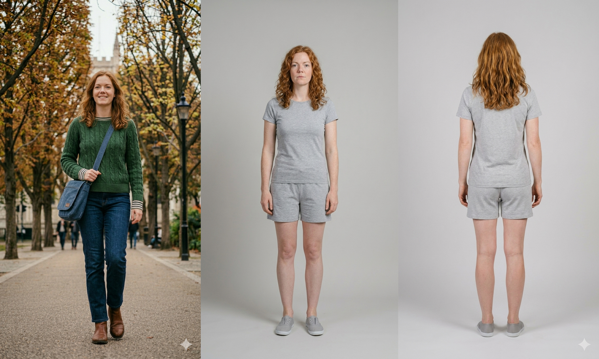 Female model generation example