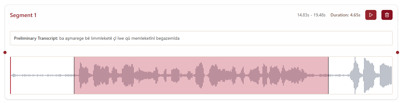 GlossKit audio segmentation concept
