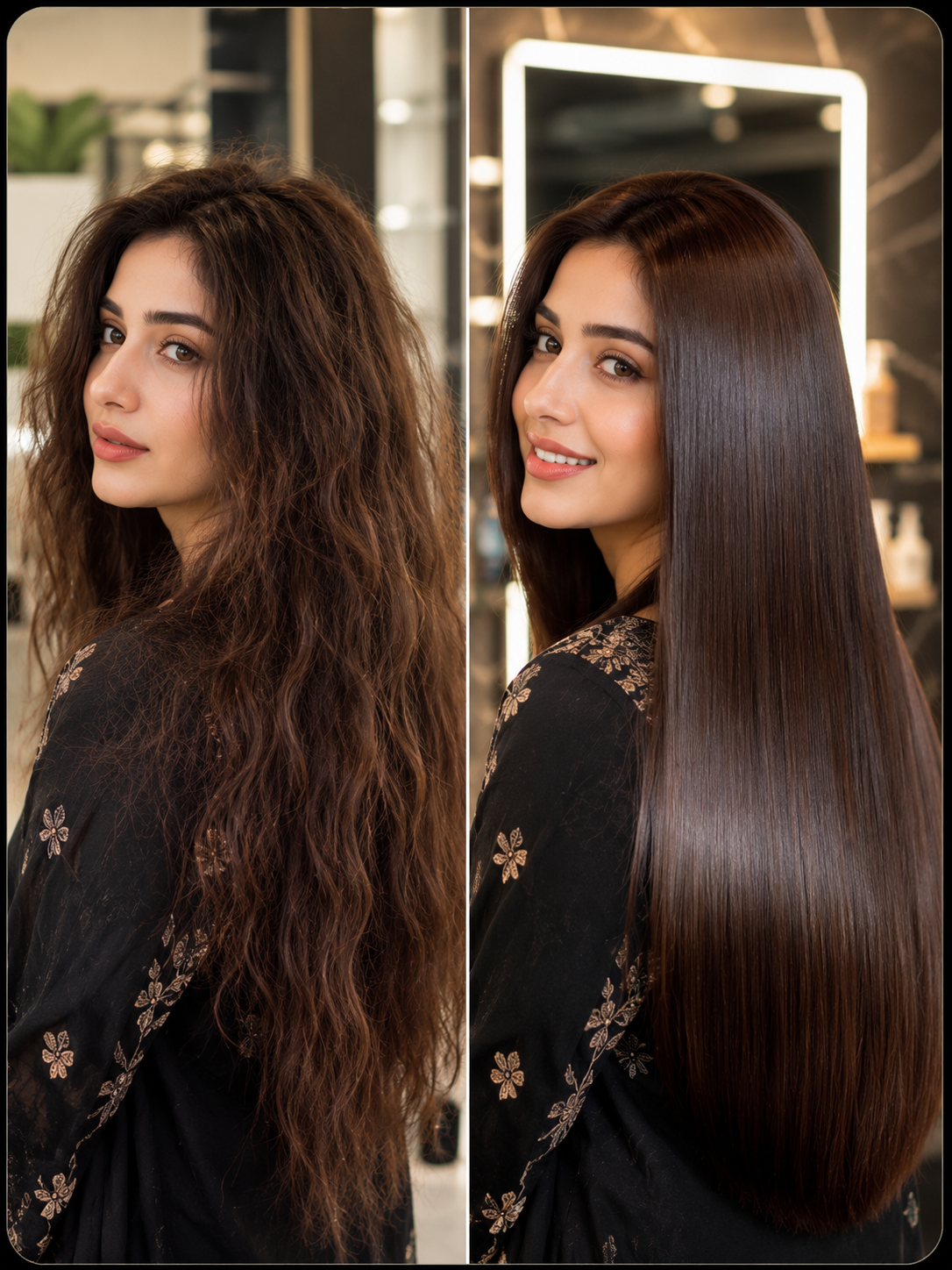 Silk Protein Keratin Straightening