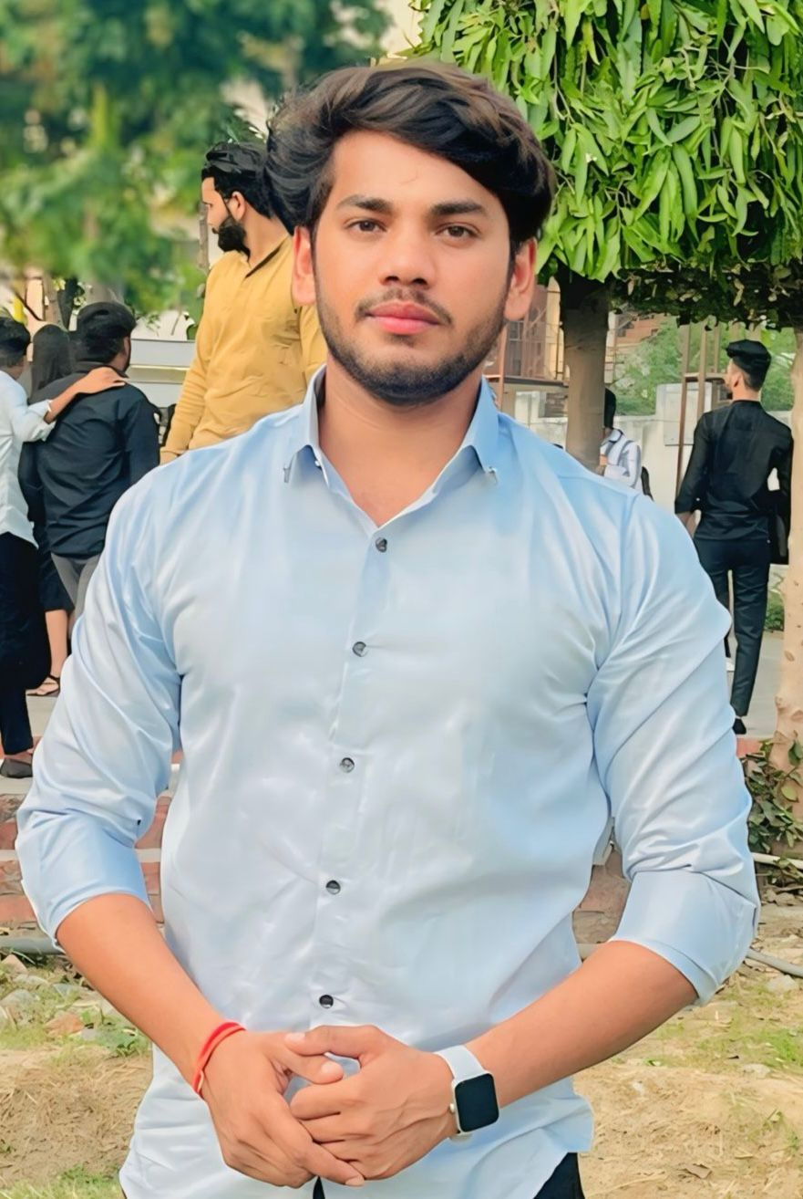 Manish Prajapati, owner of SR Green Lawn