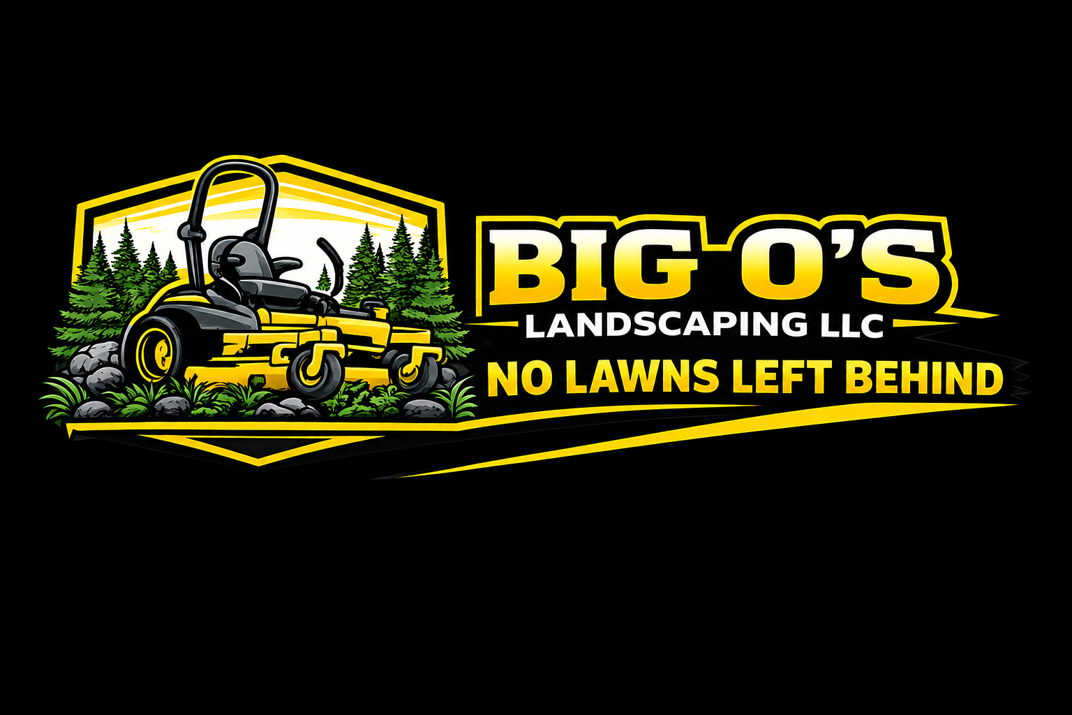 Big O's Landscaping Logo