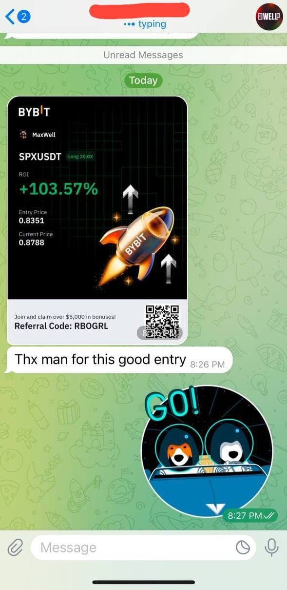 Bybit member feedback result from the Crypto Signals One archive