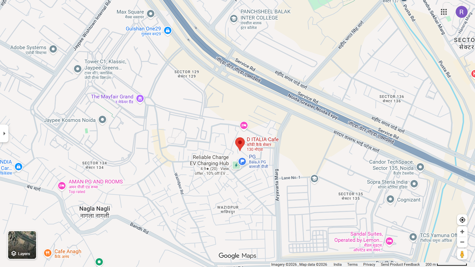 WaB Cafe location on Google Maps