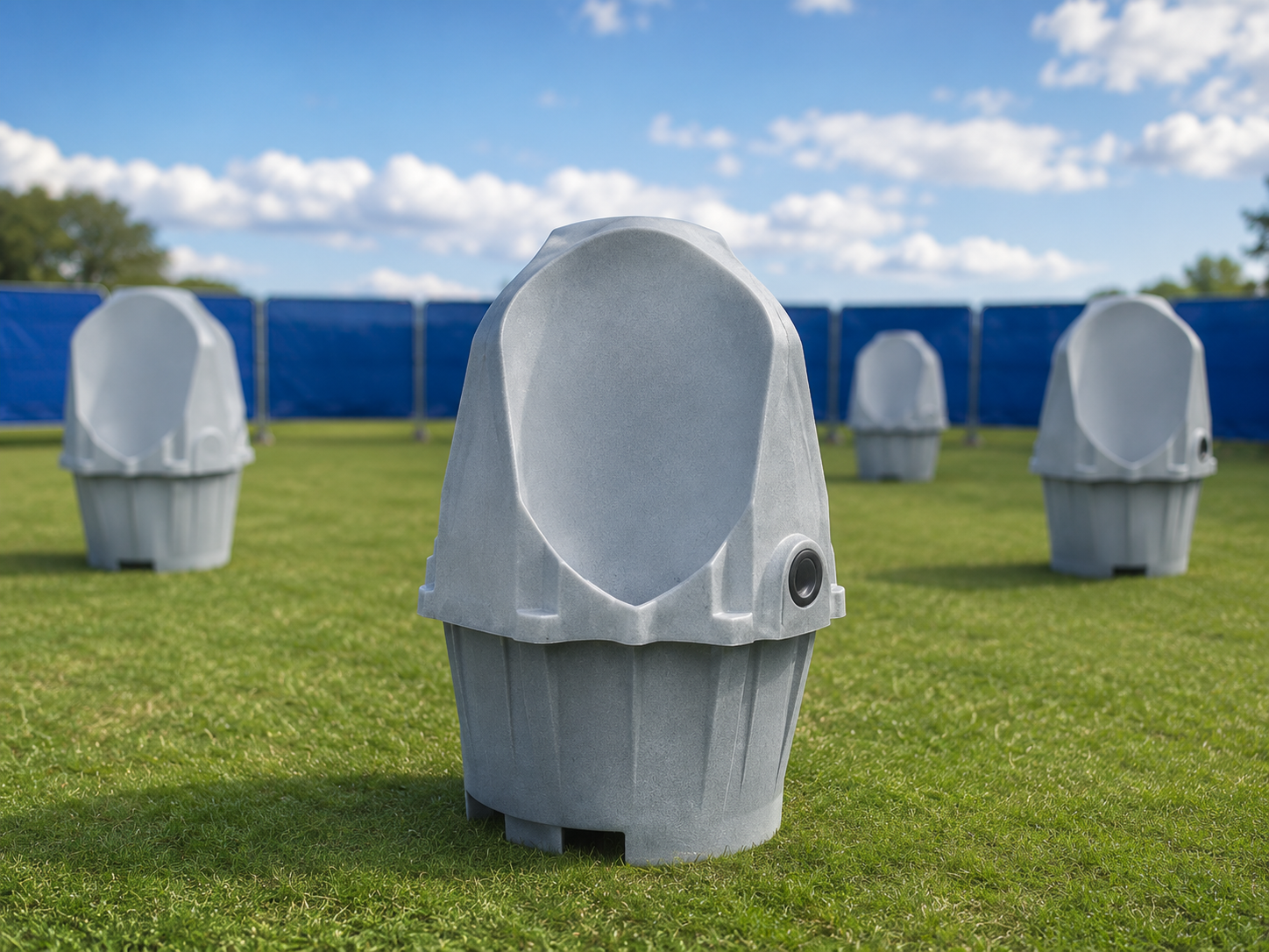 4 Man Urinal Unit
